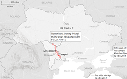 Vùng Transnistria muốn Nga tăng lực lượng ‘gìn giữ hòa bình’