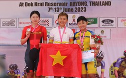 Đánh bại tay đua Trung Quốc, Nguyễn Thị Thật bảo vệ HCV châu Á và giành vé dự Olympic