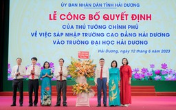 Sáp nhập Trường cao đẳng Hải Dương vào Trường đại học Hải Dương