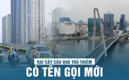 TP.HCM chính thức đặt tên mới cho hai cây cầu qua Thủ Thiêm