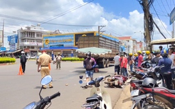 Bình Phước: Xe tải va chạm xe máy khiến 1 người tử vong tại chỗ