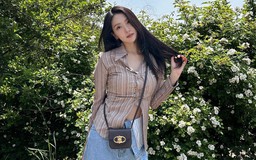 Mini bag tô điểm cho phong cách thời trang của sao Hàn