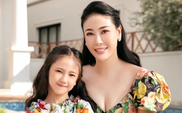 Vẻ đáng yêu của con gái Hoa hậu Hà Kiều Anh