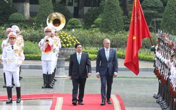 Thủ tướng Phạm Minh Chính chủ trì lễ đón Thủ tướng Úc Anthony Albanese