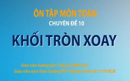 Bí quyết ôn thi tốt nghiệp THPT đạt điểm cao: Kiến thức về khối tròn xoay