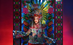 Trang phục truyền thống của Đặng Thanh Ngân tại Hoa hậu Siêu quốc gia