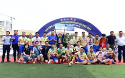 Ngập cảm xúc giải bóng đá Thanh niên Công nhân (Cúp Red Bull) 2023 tại Hà Nội
