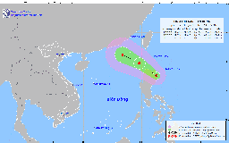 Áp thấp nhiệt đới mạnh cấp 6 gần Biển Đông
