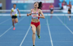 Chạy dưới sức, Nguyễn Thị Huyền xếp hạng 5 nội dung 400 m rào điền kinh châu Á