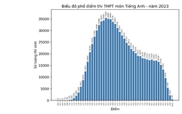 Môn tiếng Anh lại 'đội sổ' kỳ thi tốt nghiệp THPT