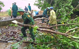 Bão số 1 làm 158 căn nhà tại Sóc Trăng và Bạc Liêu bị thiệt hại