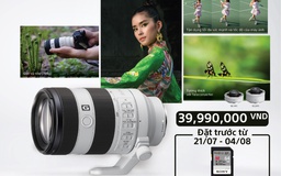 Sony ra mắt FE 70-200MM F4 Macro G OSS II với chất lượng hình ảnh vượt trội