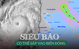 Bão Doksuri có thể thành siêu bão đi vào Biển Đông