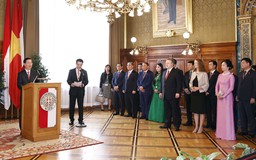 Chủ tịch nước và phu nhân thăm Tòa thị chính, gặp Thị trưởng Vienna