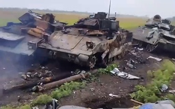 Ukraine thêm giáp cho xe bọc thép Bradley sau nhiều tổn thất