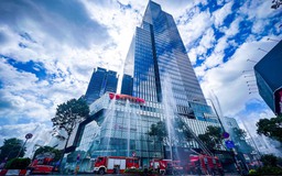 TP.HCM: Diễn tập chữa cháy cấp thành phố tại tòa nhà Saigon Centre