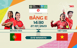 Xem trực tiếp trận Việt Nam - Bồ Đào Nha và World Cup nữ 2023 ở đâu?