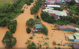 Đắk Nông: Hàng chục căn nhà, hàng chục héc ta cà phê ngập lụt ở TP.Gia Nghĩa