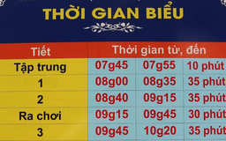 Cho học sinh vào học lúc 8 giờ: Phòng và Sở GD-ĐT TP.HCM nói gì?