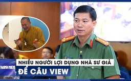 Sư giả Nguyễn Minh Phúc từng treo cả huân chương lao động giả trong phòng khách