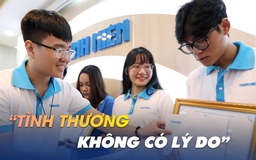 Shipper nói tiếng Pháp đồng hành cùng sinh viên mồ côi: 'Tình thương không có lý do'