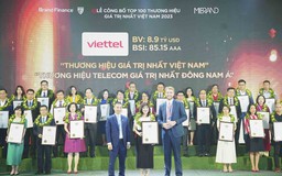 Viettel giữ vững thương hiệu giá trị nhất Việt Nam 8 năm liên tiếp