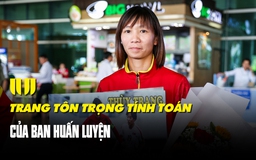 Không ra sân ở World Cup, Thùy Trang tiếc nuối: 'Tôi buồn nhưng tôn trọng quyết định của bác Chung'