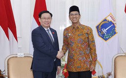 Chủ tịch Quốc hội: Mong tham khảo kinh nghiệm của Jakarta để sửa luật Thủ đô