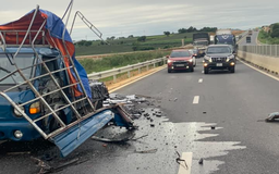 Tai nạn trên cao tốc Mai Sơn - QL45, 1 người chết, 1 người bị thương