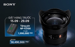 Sony ra mắt ống kính Zoom góc rộng G-Master FE 16-35mm F2.8 GM II