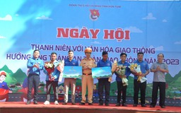 Ngày hội Thanh niên với văn hóa giao thông tại Kon Tum