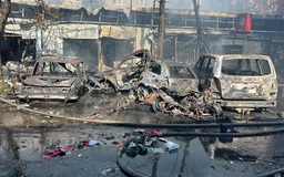 Tên lửa Ukraine 'đi lạc', rơi trúng chợ ở miền đông nước này?