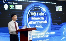 Anh Nguyễn Minh Triết: 'Hỗ trợ các nhà khoa học trẻ công bố quốc tế'