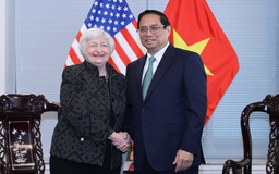 Thủ tướng Phạm Minh Chính tiếp Bộ trưởng Tài chính Mỹ Janet Yellen