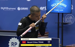 Liên đoàn Billiards Việt Nam lên tiếng khi Trần Quyết Chiến bỏ giải Trung Quốc vì ‘đường lưỡi bò’