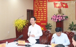 Chủ tịch nước Võ Văn Thưởng làm việc với Tỉnh ủy Bình Phước