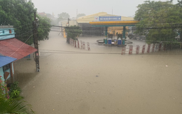 Thanh Hóa: Mưa lớn gây ngập nhiều nơi