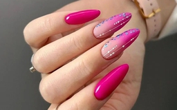 Đón thu với bộ nail màu hồng ngọt ngào, lãng mạn