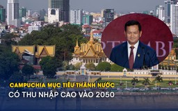 Campuchia đặt mục tiêu thành nước có thu nhập cao vào 2050