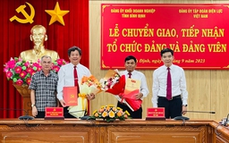 Đảng bộ EVNGENCO2 tiếp nhận thêm 2 tổ chức cơ sở đảng