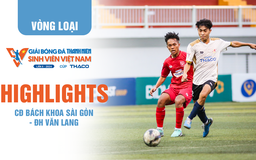 Highlight CĐ Bách khoa Sài Gòn (BKC) - ĐH Văn Lang (VLU) | TNSV THACO Cup 2024 - Vòng loại