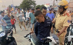 Tây Ninh: CSGT cùng người dân bắt tên trộm cắp xe máy