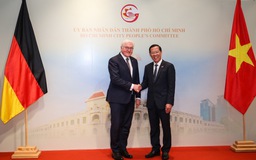 Tổng thống CHLB Đức dẫn đầu đoàn doanh nghiệp đến TP.HCM