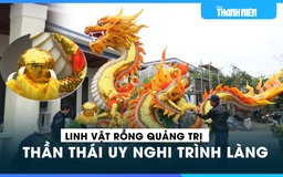 Vừa trình làng đã gây 'bão mạng', linh vật rồng Quảng Trị ẩn chứa thông điệp đặc biệt