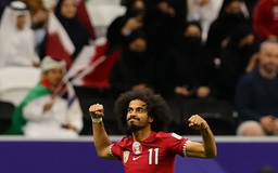 Ngược dòng đánh bại Palestine, đội tuyển Qatar tiếp tục hành trình bảo vệ ngôi vương