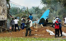 Sau tiếng nổ lớn, một máy bay rơi ở Quảng Nam