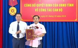 Ông Nguyễn Hoàng Nam giữ chức Chánh thanh tra tỉnh Tây Ninh