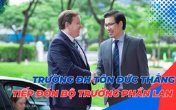 Bộ trưởng và Đại sứ Phần Lan đến thăm, làm việc với Trường ĐH Tôn Đức Thắng