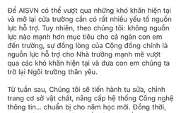 Trường quốc tế AISVN sẽ khai giảng trở lại vào tháng 1.2025?