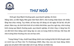 Hiệu trưởng từ chối nhận hoa ngày nhà giáo và có đề nghị bất ngờ...